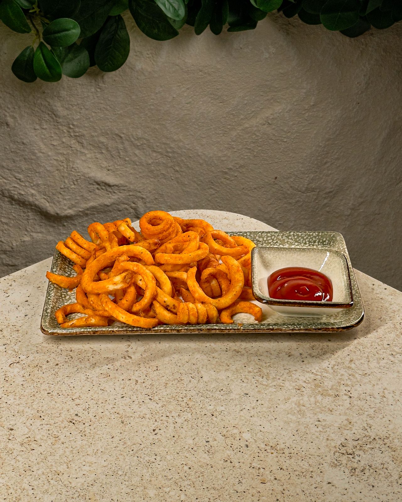 بطاطا مقلية حلزونية